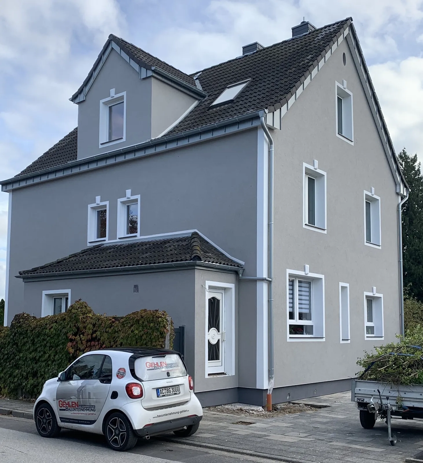 Natursteinoptik Wand